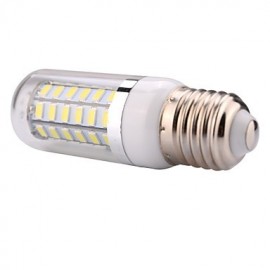 E27 12W 56x5730SMD 1200LM 2800-3200K /6000-6500K Warm White/Cool White Light LED Corn Bulb (AC 110-130V/AC 220-240V)