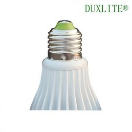 5 pcs E26/E27 10W 1 COB 980 LM Cool White A60(A19) LED Globe Bulbs AC 85-265 V