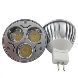 1 pcs MR16 6 W 3 X High Power LED 400 LM K Warm White/Cool White MR16 Spot Lights DC 12/AC 12 V