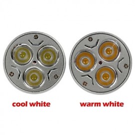 1 pcs MR16 6 W 3 X High Power LED 400 LM K Warm White/Cool White MR16 Spot Lights DC 12/AC 12 V