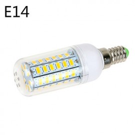 1 pcs E14/G9/E26/E27 12 W 56 SMD 5730 1200 LM Warm White/Cool White B Corn Bulbs AC 220-240/AC 110-130 V