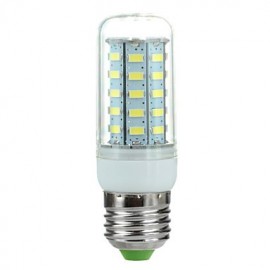 E27 3.5W 600lm 6500K 48-SMD 5730 LED Cool White Light Corn Lamp (220V~240V)