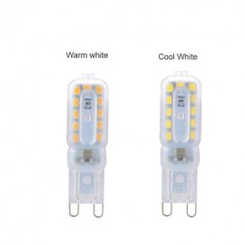 3W G9 LED Corn Lights T 22LED SMD 2835 400lm Warm White / Cool White Decorative 220V / 110V 1pcs