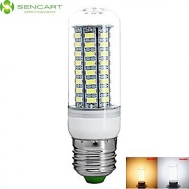 E27 8W 72 x 5730SMD 800LM Warm White / Cool White LED Corn Light Bulb Lamp Energy Saving Led Light (220-240V)