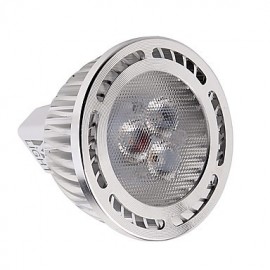 10Pcs MR16 3W SMD 3030 300-400 LM Warm White / Cool White LED Spotlight AC/DC 12V