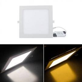 12W 1 SMD 3528 1080 LM Warm White / Cool White LED Panel Lights AC 85-265 V