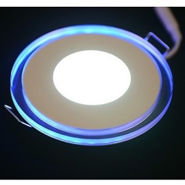 10W 1 SMD 3528 650 LM Warm White / Cool White LED Panel Lights AC 85-265 V