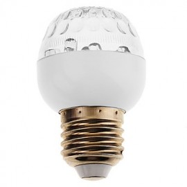 E26/E27 1W 20 100 LM RGB LED Globe Bulbs AC 220-240 V