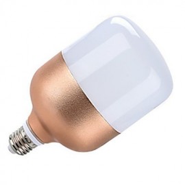 28W E27 2600LM Warm Cool White Color Aluminum LED Globe Light Bulbs Spot Lamp Rose Gold Shell (AC160-265V)