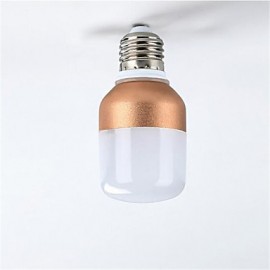 5W E27 450LM Warm Cool White Color LED Globe Light Lamp Bulb Rose Gold Shell (AC160-265V)