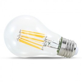 E26/E27 8W 8*COB 800 LM Warm White / Natural White A60(A19) Decorative Globe Bulbs AC 220-240 / AC 110-130 V