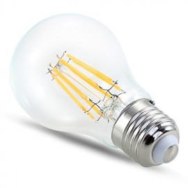 E26/E27 8W 8*COB 800 LM Warm White / Natural White A60(A19) Decorative Globe Bulbs AC 220-240 / AC 110-130 V