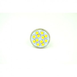 6 pcs GU4 2.5 W 12*SMD5050 190-215 LM 3200-3500K Warm White MR11 Spot Lights DC 12 V