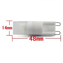 LED G9 1W Mini Ceramic Home Spotlight Cob 220V 240V Cool/Warm White (10 Pieces)