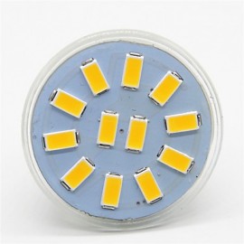 3W GU4(MR11) Decoration Light MR11 12 SMD 5730 380LM lm Warm White / Cool White Decorative 9-30 V 10 pcs