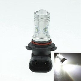 HB4 P22D CREE XP-E LED 20W 1300-1600LM 6500-7500K AC/DC12V-24 Fog White - Silver Black