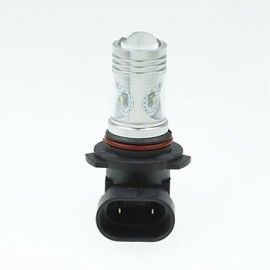 HB4 P22D CREE XP-E LED 20W 1300-1600LM 6500-7500K AC/DC12V-24 Fog White - Silver Black