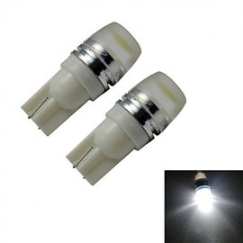 2pcs T10 1.5W 90LM 6000-6500K Cool White Side Maker Lamp LED Car Light (DC 12V)