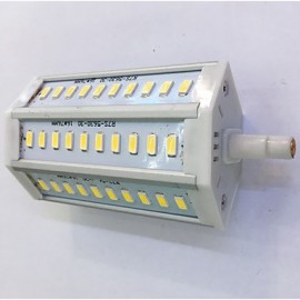 R7S 118mm 30x 5630SMD 10W Warm White / Cool White900LM 220Beam Horizontal Plug Lights Flood Light AC85-265V