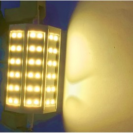 R7S 118mm 30x 5630SMD 10W Warm White / Cool White900LM 220Beam Horizontal Plug Lights Flood Light AC85-265V