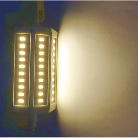 R7S 118mm 30x 5630SMD 10W Warm White / Cool White900LM 220Beam Horizontal Plug Lights Flood Light AC85-265V