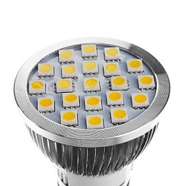 3W E26/E27 LED Spotlight MR16 21 SMD 5050 240 lm Warm White AC 110-130 / AC 220-240 V