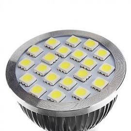 E26/E27 LED Spotlight PAR38 21 SMD 5050 240 lm Natural White AC 110-130 / AC 220-240 V