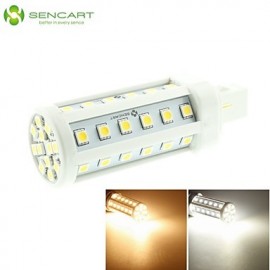 G24 9W Warm White/Cool White 48x5054/5060SMD LED 1200LM 3500K 6000K Home / Office Corn Bulbs AC85-265V