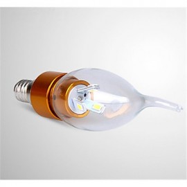 3W E14 SMD5730 Warm White/Cold White Color Led Candle Light Led Lamp(85-265V)