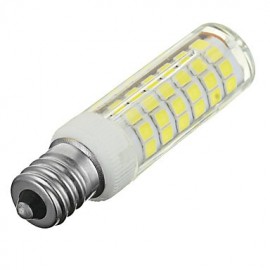 E14 8W 600lm 3500/6500K 75-SMD 2835 LED Cool /Warm White Light Bulb Lamp (AC 220-240V)