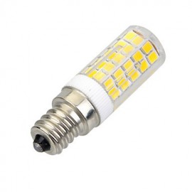 E14 7W 500lm 3500K 64-SMD 2835 LED Warm White Light Bulb Lamp (AC 220-240V)