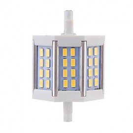 R7S 78MM 9W 24 SMD 5730 810 LM Warm White / Cool White T Decorative Corn Bulbs AC 85-265 V