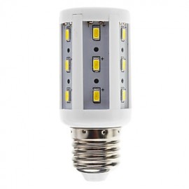 5W E26/E27 LED Corn Lights T 24 SMD 5730 450 lm Cool White AC 220-240 V