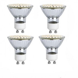 10PCS GU10/E27/MR16 60SMD 3528 2835 LED Warm White /White Spot Light Bulb Lamp 3W Energy Saving