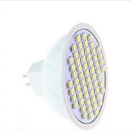 1 pcs 5 W 60LED X SMD 3528 360-750 LM 2800-3500/6000-6500 K Warm White/Cool White MR16 Spot Lights AC 220 V