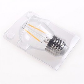 6 pcs- 2W E26/E27 LED Filament Bulbs G45 2 COB 200 lm Warm White Decorative 220V-240V