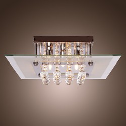 Ceiling Light Modern Crystal Living 5 Lights