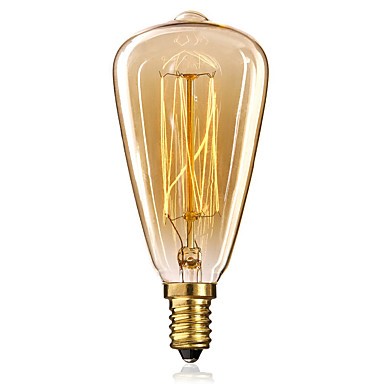 Echt wees gegroet Kilometers E14 25W St48 Yellow Light Bulb Edison Small Screw Cap Retro Chandelier  Decorative Light Bulbs - Lighting pop