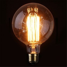 G125 40W E27 Incandescent Bulb Retro Edison Bulbs(AC220-240V)