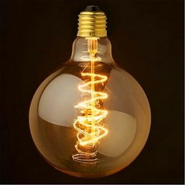 G80 E27 40W Retro Creative Art Personality Decorative Incandescent Lamp