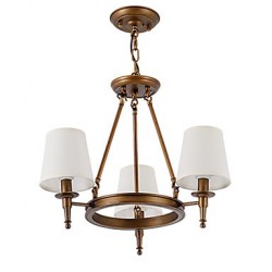 Chandelier and Ceiling Lights 3 Lights One Light Two Style Flush Mounted Fixture Modern/Contemporary Traditional/Classic Rustic Painting