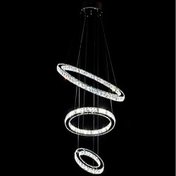 Dimmable LED Lighting Indoor Modern Ceiling Pendant Light Chandeliers Lighting Fixtures with Remote Control