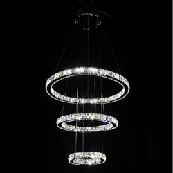 Dimmable LED Lighting Indoor Modern Ceiling Pendant Light Chandeliers Lighting Fixtures with Remote Control