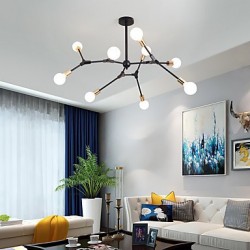 60W Pendant Light Traditional/Classic Painting Feature for Mini Style Wood/BambooLiving Room / Bedroom / Dining Room / Study