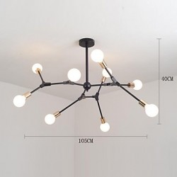 60W Pendant Light Traditional/Classic Painting Feature for Mini Style Wood/BambooLiving Room / Bedroom / Dining Room / Study