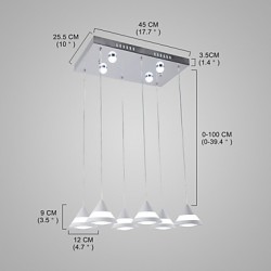 30W Pendant Light Modern/Contemporary for LED AcrylicLiving Room / Bedroom / Dining Room / Kitchen / Study Room/Office