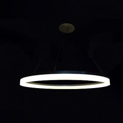 Round LED Pendant Light Modern Acrylic Lamps Lighting Luxurious Single Ring D100CM Ceiling Lights Fixtures