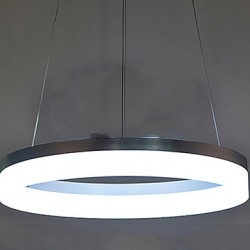 Round LED Pendant Light Modern Acrylic Lamps Lighting Luxurious Single Ring D100CM Ceiling Lights Fixtures