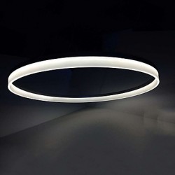 Round LED Pendant Light Modern Acrylic Lamps Lighting Luxurious Single Ring D100CM Ceiling Lights Fixtures