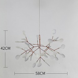 Post Modern North Europe Style Warmly Firefly Chandelier Lamp Decorate for the Bedroom / Canteen Room / Bar Pendant Lighting Fixture